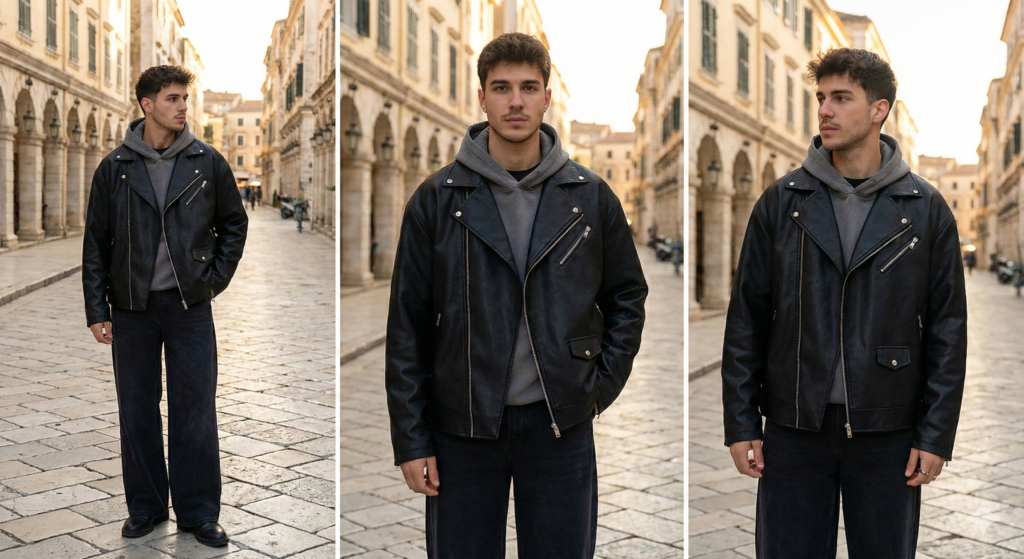 Why the Oversized Biker Jacket is the Only Layer You Need This Semester